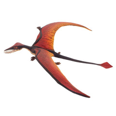 Safari Ltd Rhamphorhynchus figurine showcased as part of a dinosaur collection display.
