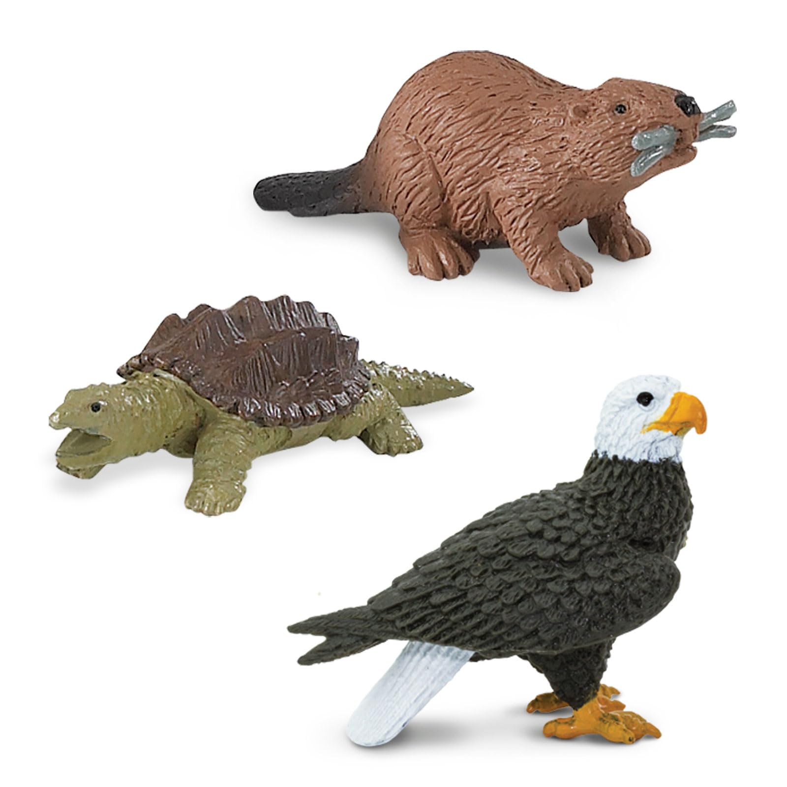 Safari Ltd River Ecosystem Toob alligator figure invites dynamic river habitat scenes and pretend play