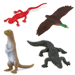 Safari Ltd River Ecosystem Toob snapping turtle figure enhances close-up habitat studies and tactile learning