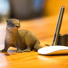 Safari Ltd River Otter Figurine stimulates imaginative play while teaching coastal mammals context