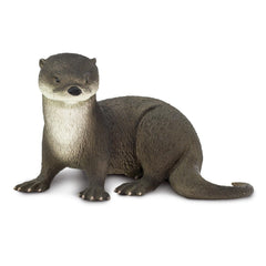 Safari Ltd River Otter Figurine is hand-painted for realistic play and discussion about otter habits