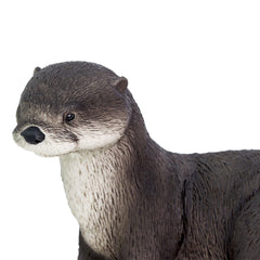 Safari Ltd River Otter Figurine measures 5.5 inches long for easy handling
