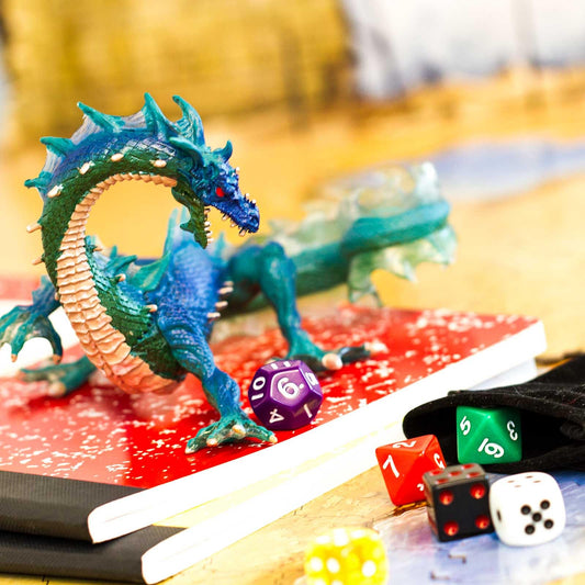 Safari Ltd Sea Dragon Tail Long enhances poseable action in kid-friendly scenes.