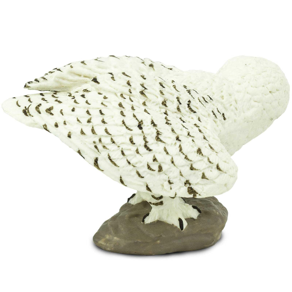 Safari Ltd Snowy Owl figurine safe durable plastic for kids 3+