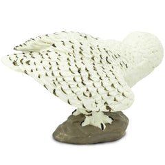 Safari Ltd Snowy Owl figurine safe durable plastic for kids 3+