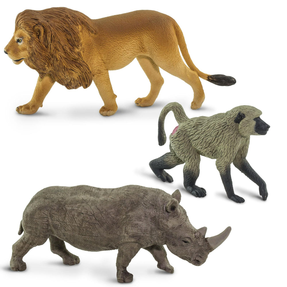 Safari Ltd. South African Animals TOOB zebra figurine highlights striped pattern for nature study