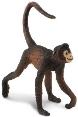 Safari Ltd Spider Monkey figurine close-up reveals detailed craftsmanship and durable construction