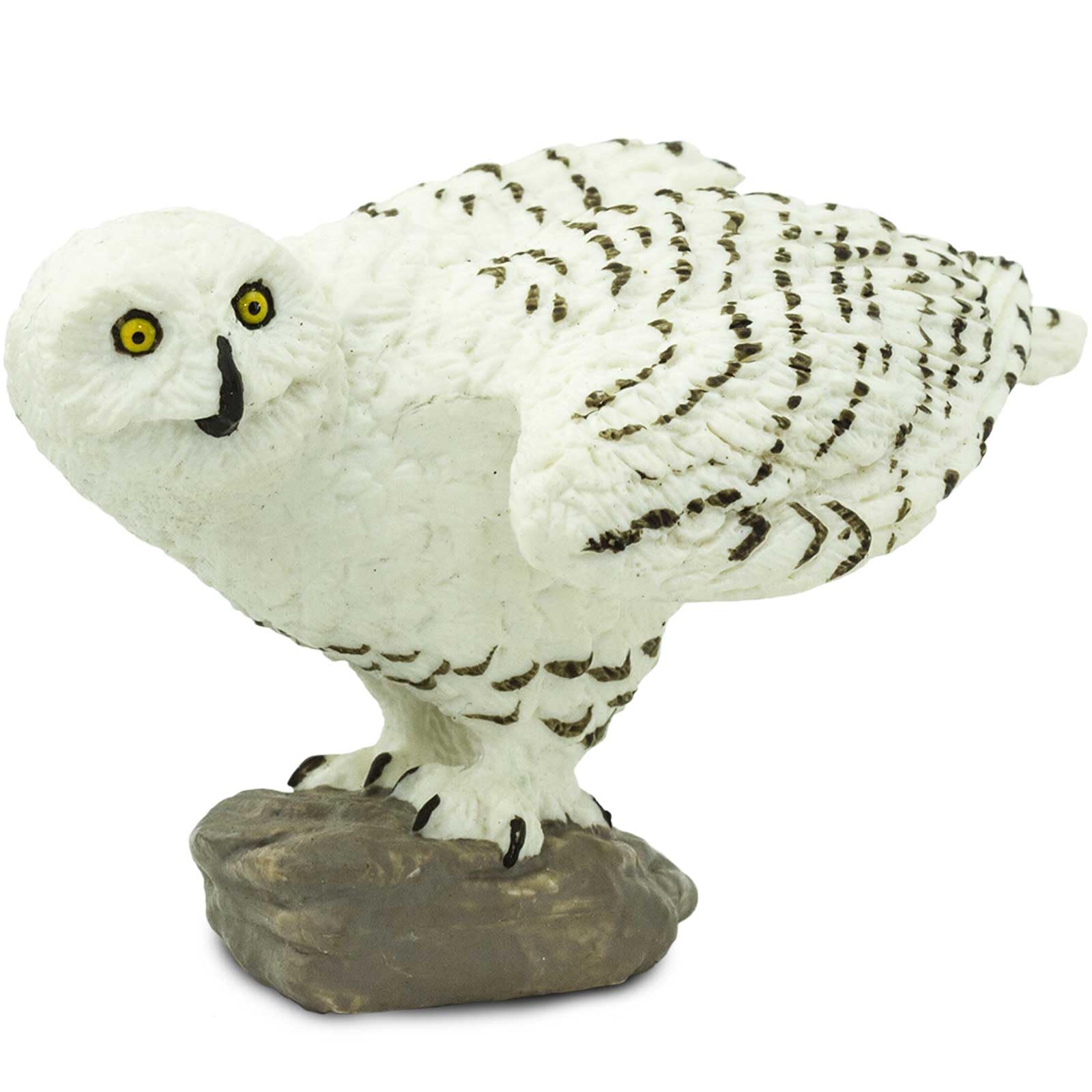 Safari Ltd Wings of the World Birds Snowy Owl figurine part of a realistic collection