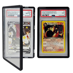 Safeguard TCG PSA slab bumper case front view—secure, UV-resistant protection for graded cards