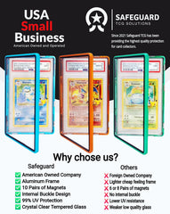 Safeguard TCG tempered glass close-up, crack-resistant and crystal-clear