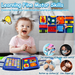 SaFeli Busy Board space theme sparks imaginative play during learning.