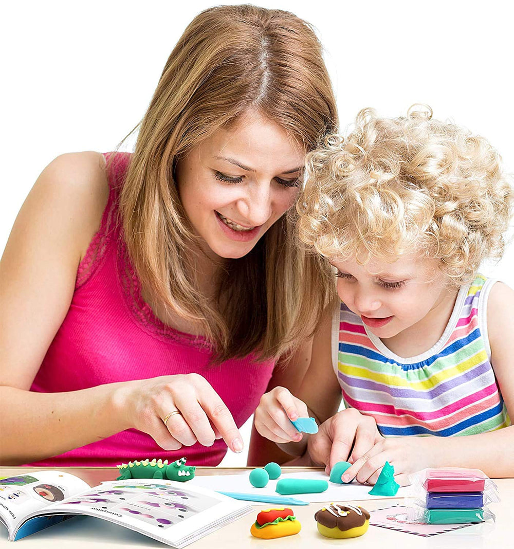 Sago Brothers clay tools included for easy shaping and detailed designs.