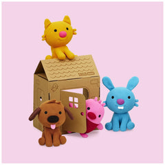 Sago Mini Jinja the Cat plush — soft toy for cozy storytelling