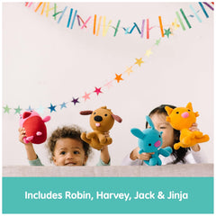 Sago Mini Robin the Bird plush — bright colors spark pretend scenes
