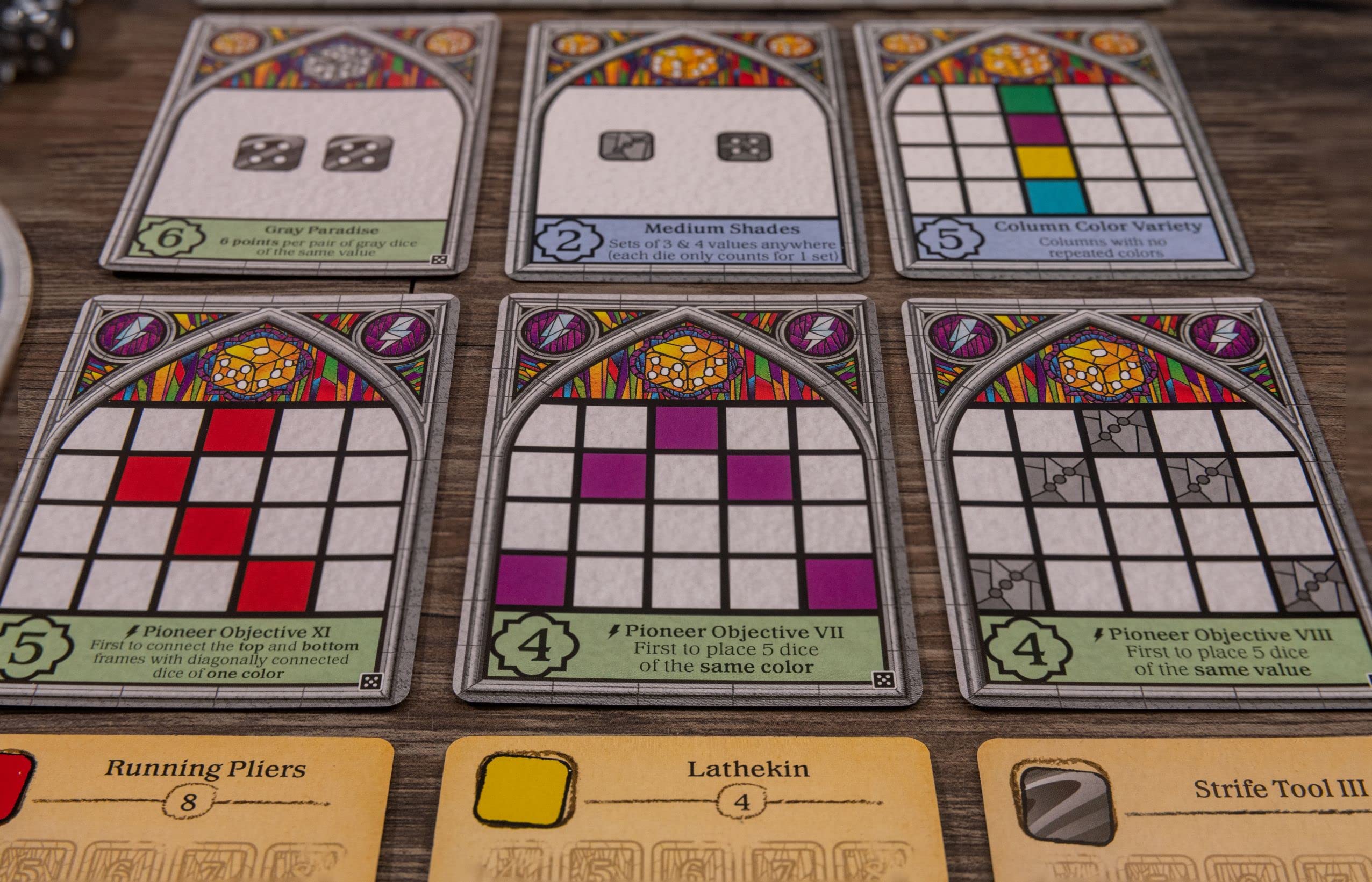 Floodgate Games Sagrada: Glory Expansion compact box art and layout for shelf appeal.
