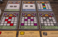 Floodgate Games Sagrada: Glory Expansion compact box art and layout for shelf appeal.
