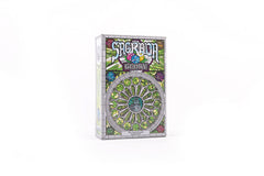 Floodgate Games Sagrada: Glory Expansion dice focus enhances strategic placement.