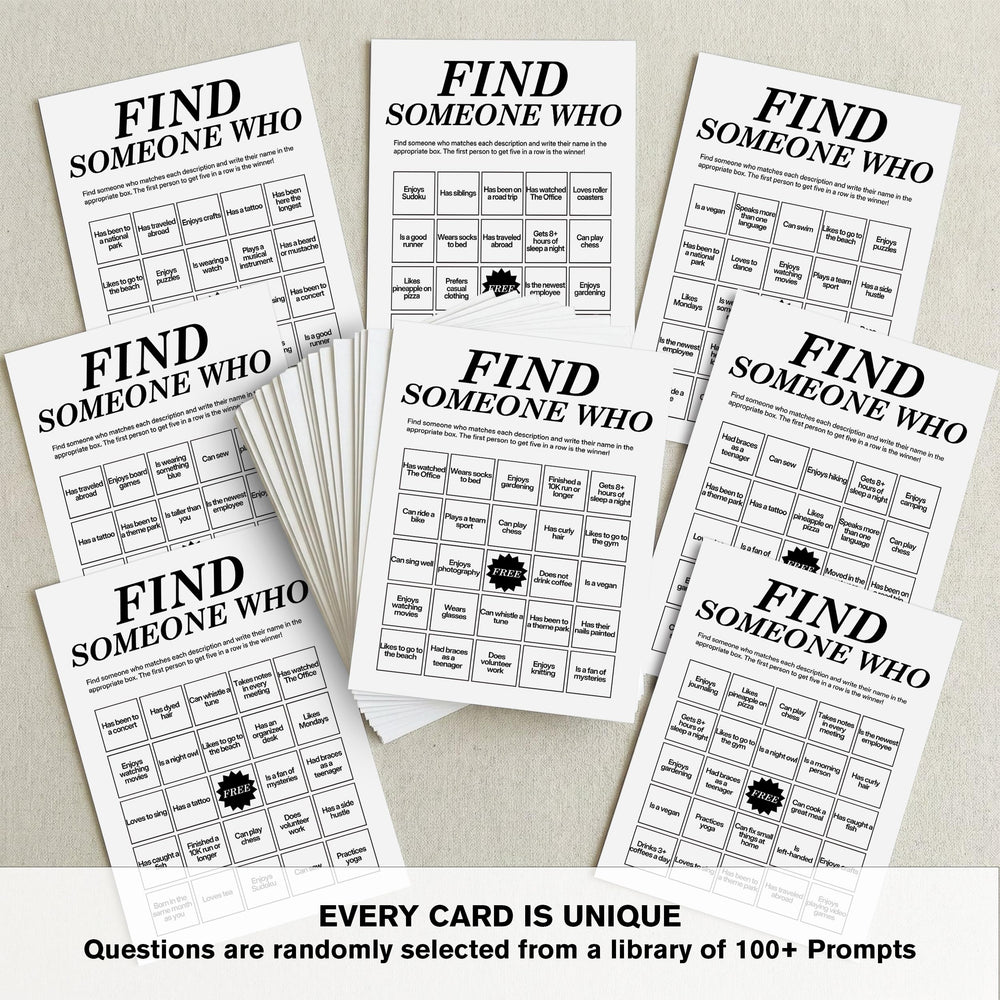Sahjzk 5x7 cardstock provides durable, easy-to-handle game sheets