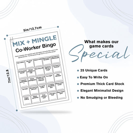 Sahjzk bingo signature keepsake design captures event memories.