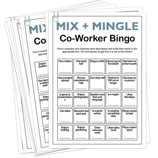 Sahjzk Office Bingo Cards with randomized layouts spark interactive team meetings.