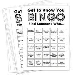 Sahjzk Office Bingo Cards with 25 unique layouts for engaging team conversations.