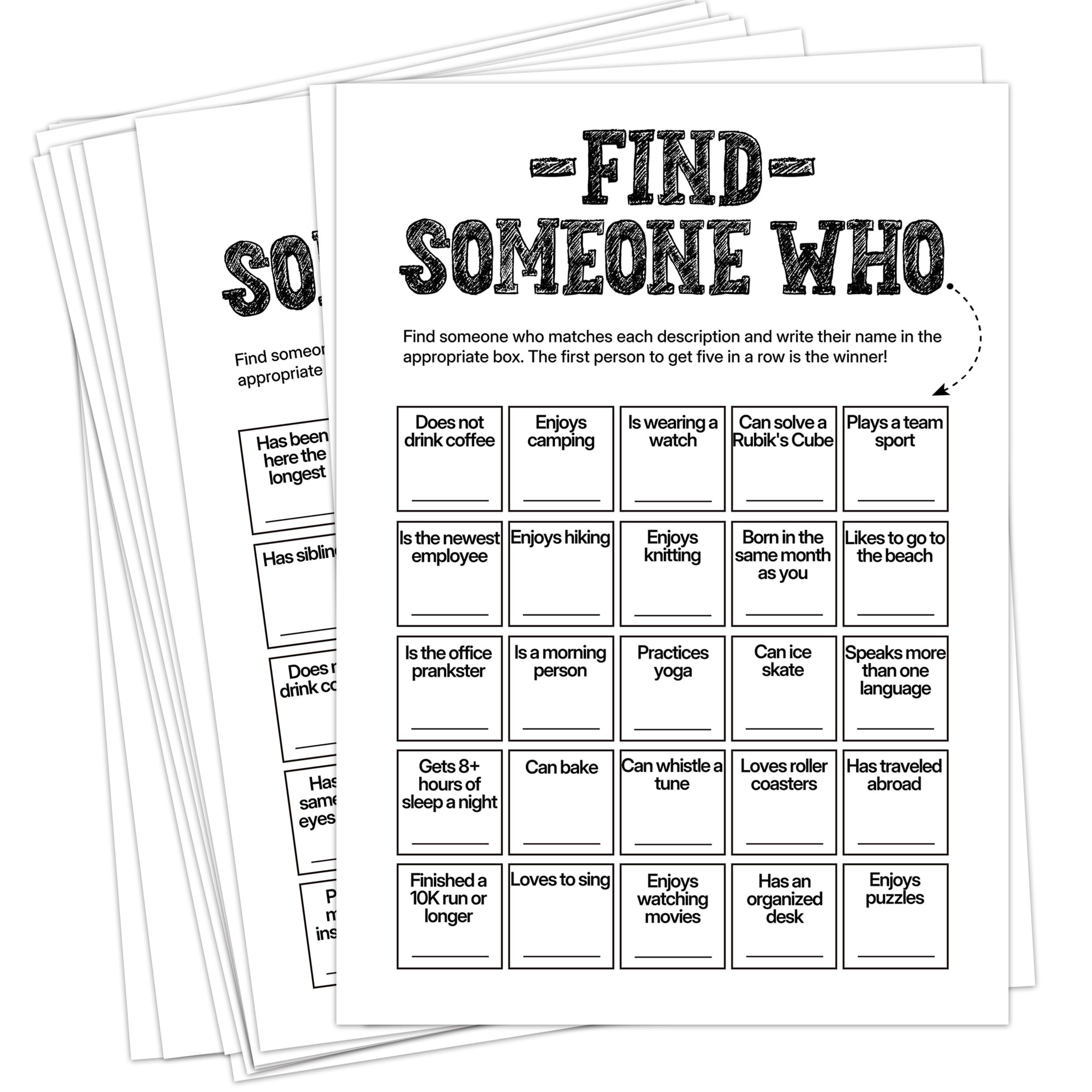 Sahjzk Office Bingo Cards with unique layouts to boost engagement during meetings