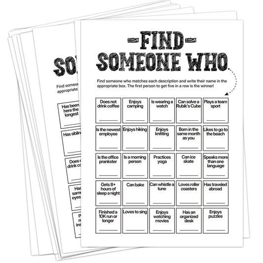 Sahjzk Office Bingo Cards with unique layouts to boost engagement during meetings
