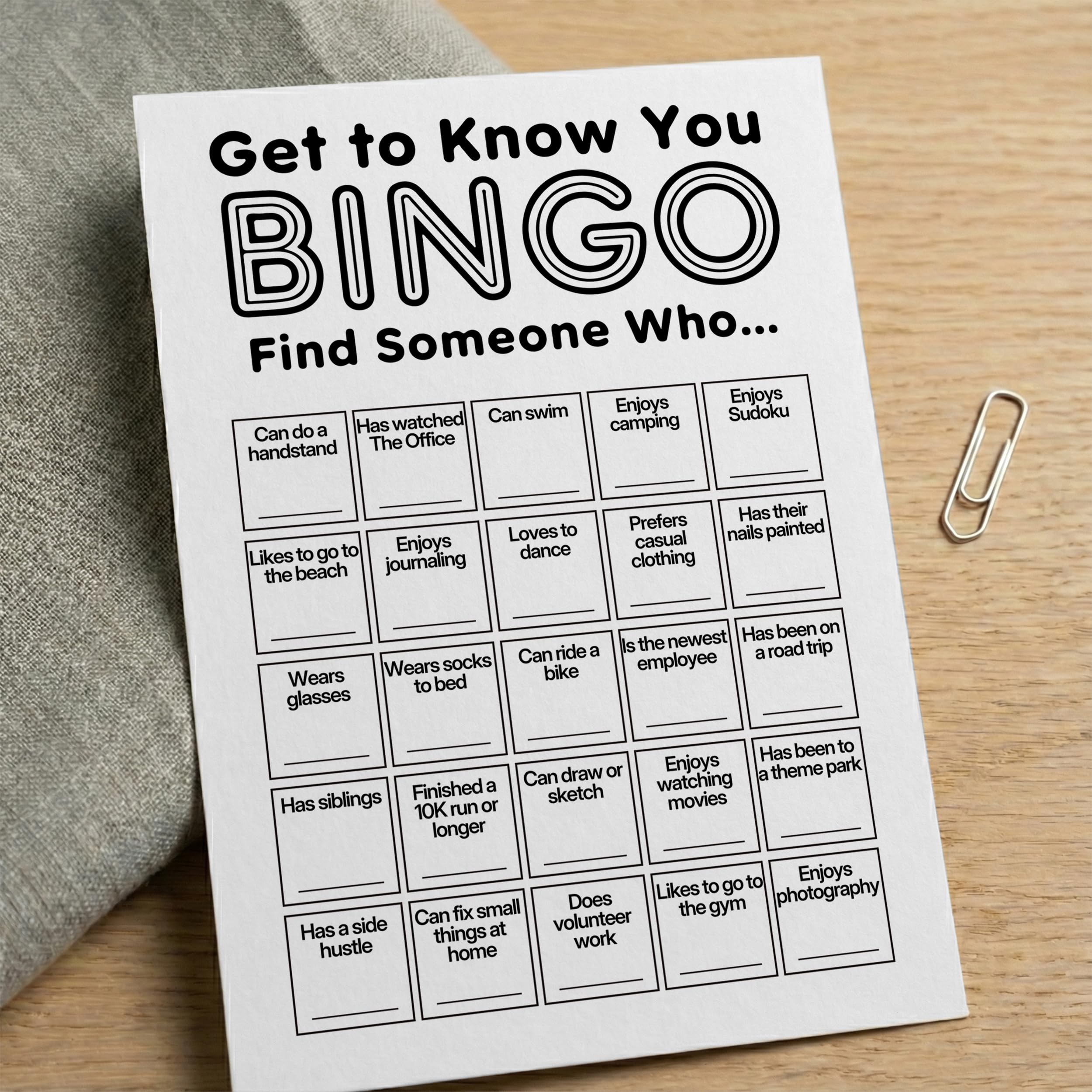 Sahjzk durable 5x7 size cards for easy writing and sharing in meetings.