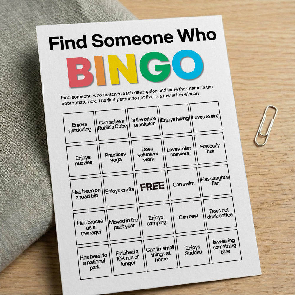 Sahjzk 5x7 cardstock bingo cards: durable and easy to handle.