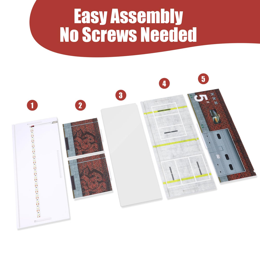 Saichotoy easy assembly without tools saves setup time.
