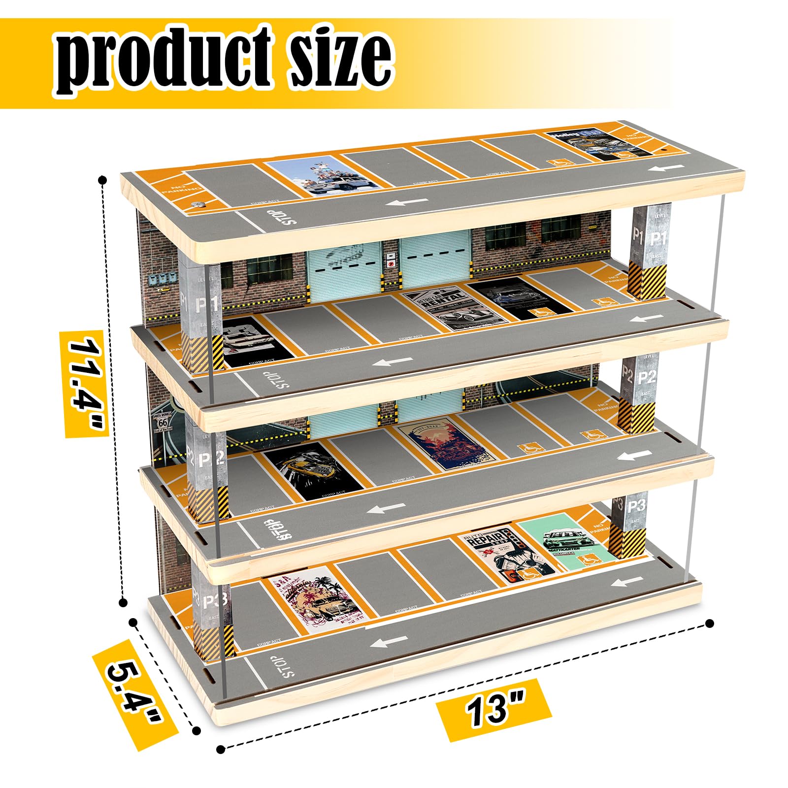 Saichotoy clear acrylic panels protect cars while remaining see-through.