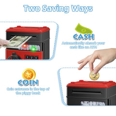 Saidrip piggy bank supports a fun saving journey for kids.