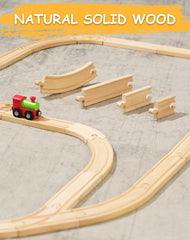 SainSmart Jr 18ft expandable railway layout extends play space with smooth connections.