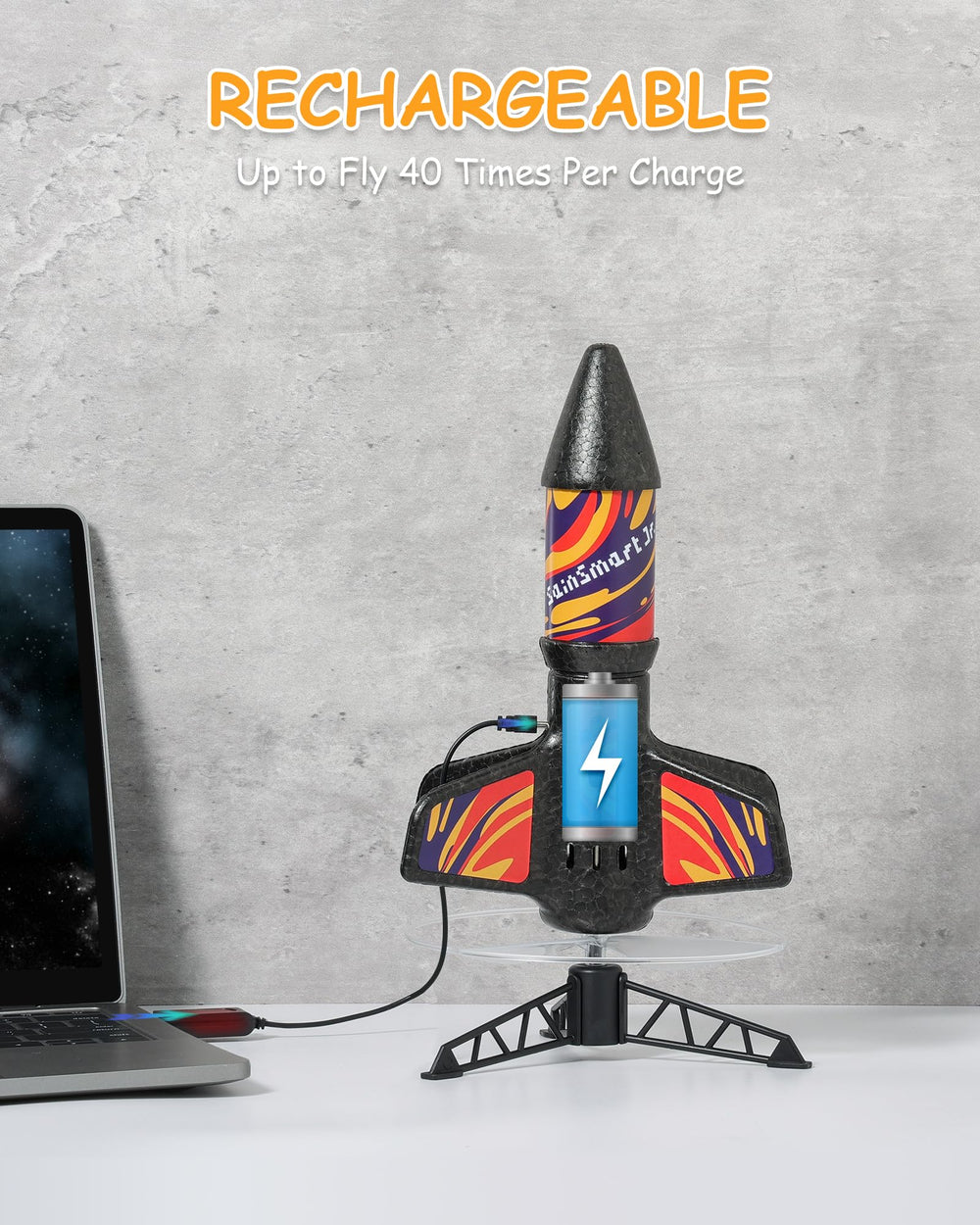 SainSmart Jr rocket launcher detailed design features for curious minds