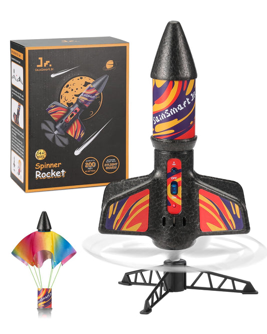 SainSmart Jr rocket launcher front view for backyard launches and STEM exploration