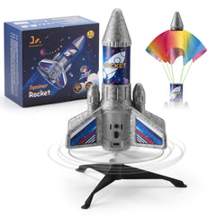 SainSmart Jr rocket launcher front view for easy outdoor play
