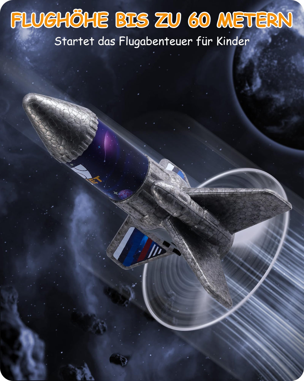 SainSmart Jr rocket launcher LED lighting helps night tracking
