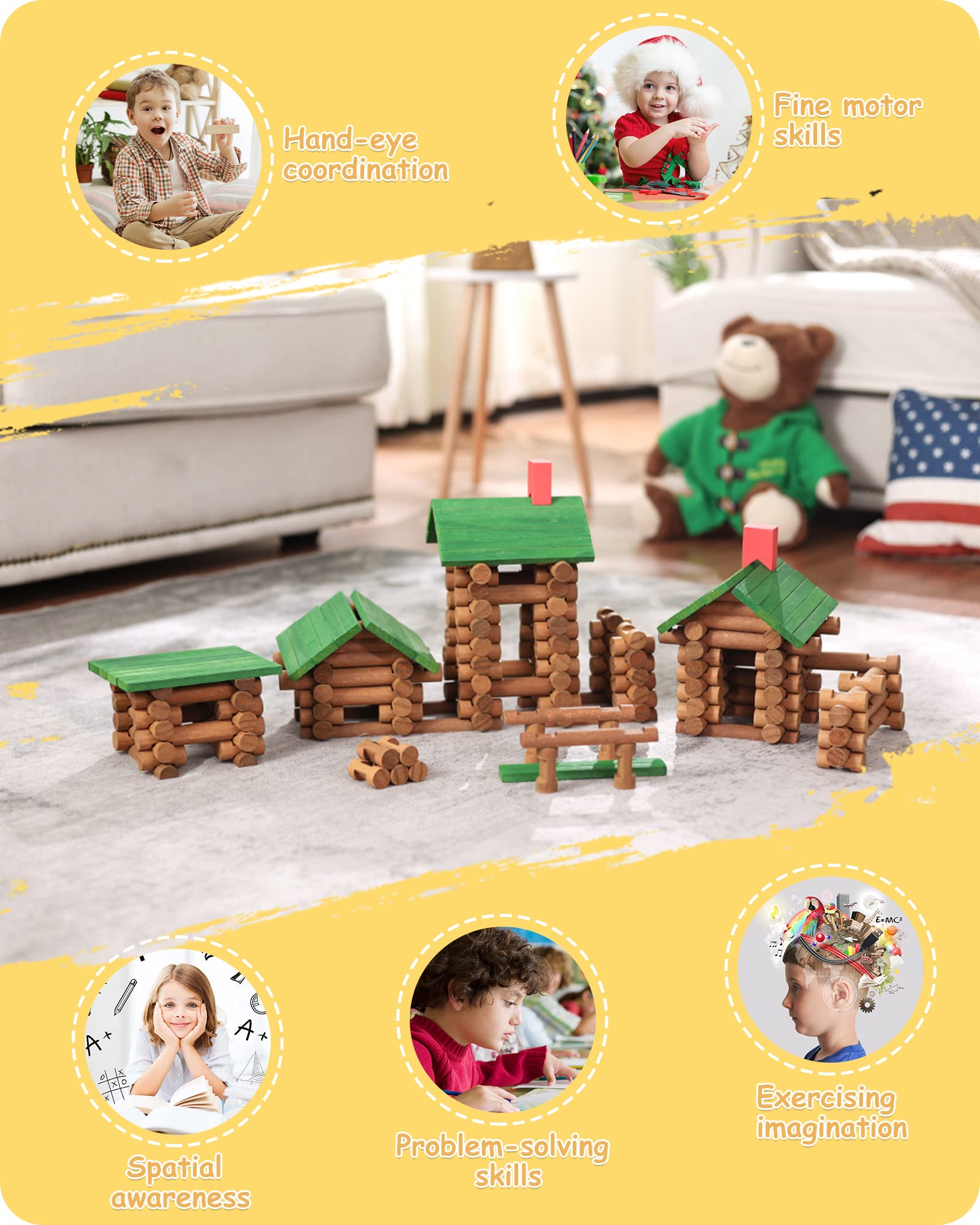 SainSmart Jr. barn and fort design shows versatile play scenarios and open-ended construction