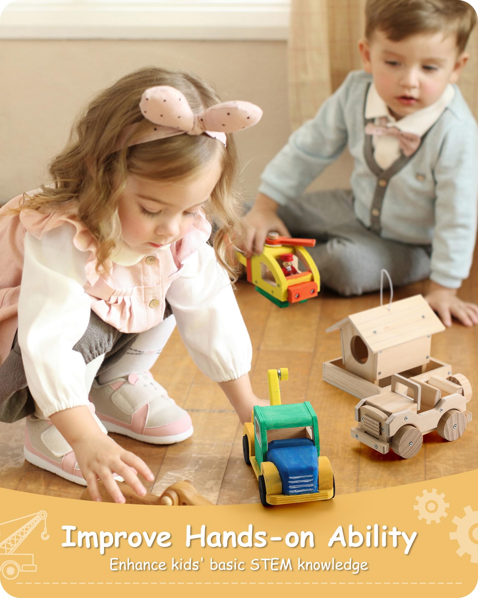 SainSmart Jr gift box presentation: premium wood and elegant packaging make a thoughtful educational gift