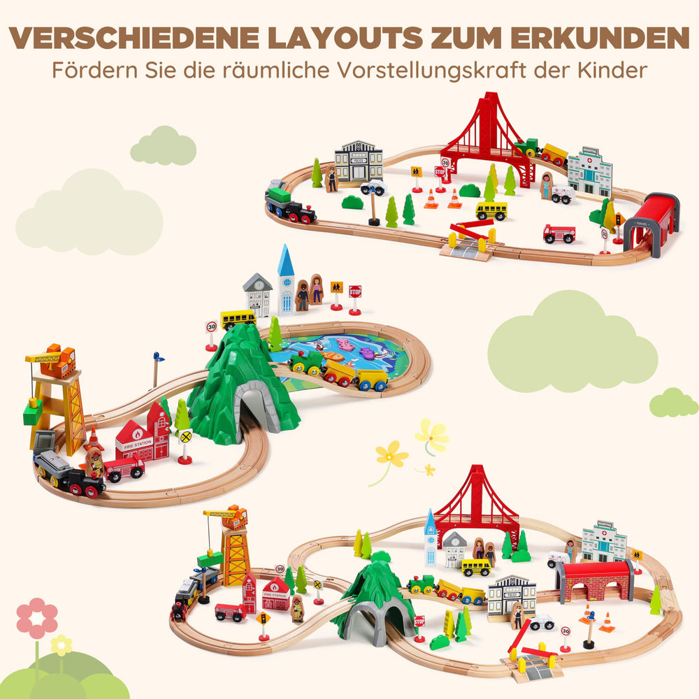 Storage box included with SainSmart Jr. train set for easy cleanup