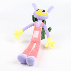 SAJISP Digital Circus plush fabric close-up highlights soft material and safe padding.