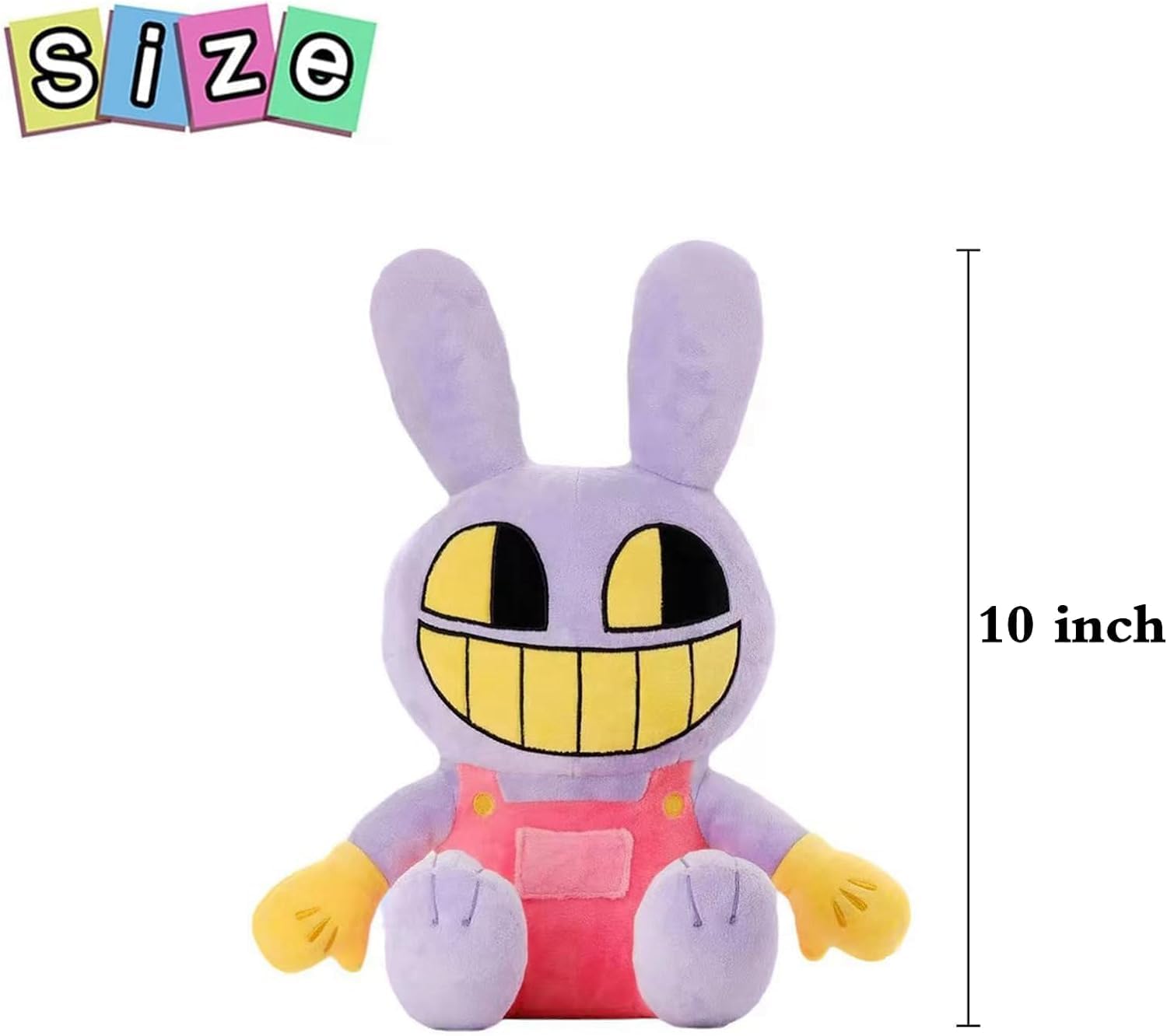 SAJISP Pomni plush toy offers cute stuffed comfort for kids and collectors.