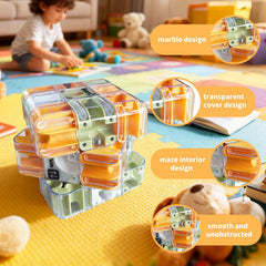 Sakiway Labyrinth 3D puzzle cube side shot enhances spatial reasoning during play