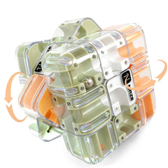 Sakiway Labyrinth 3D puzzle cube top view promotes brain training and focus