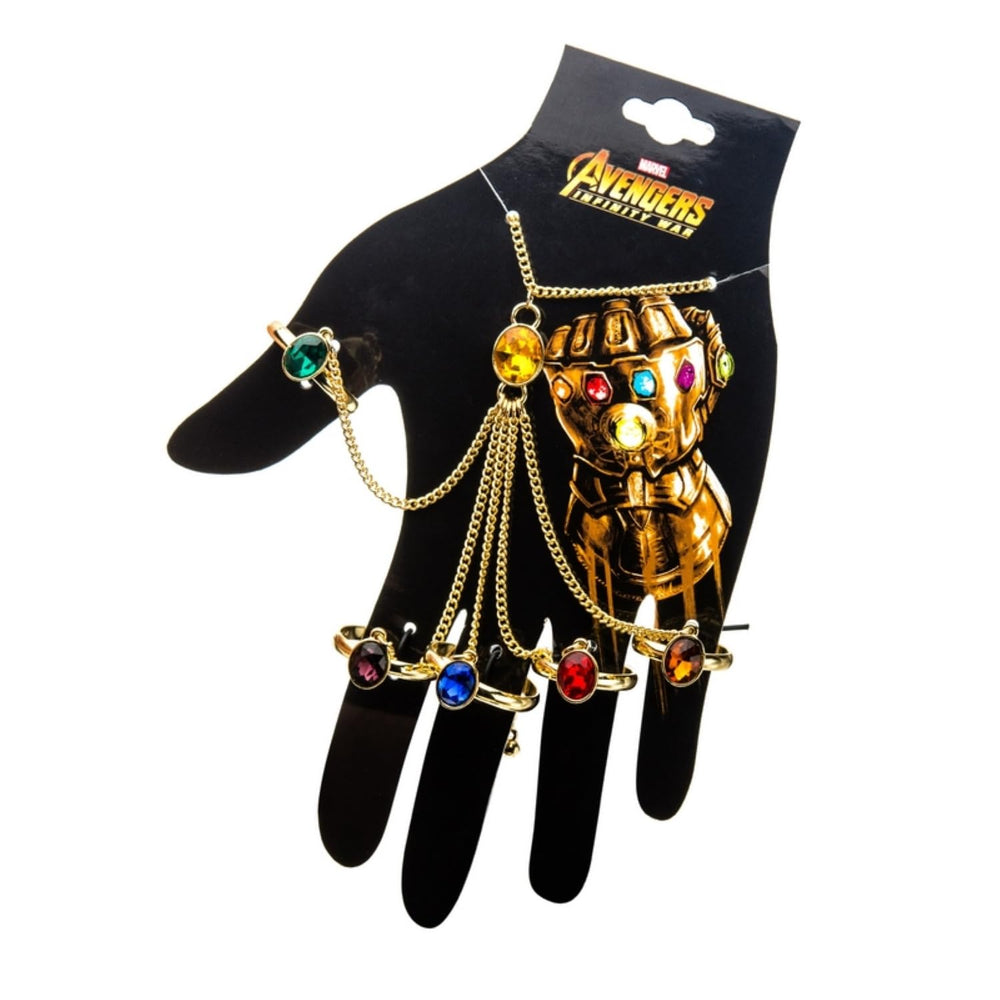 SalesOne gauntlet close-up showing Infinity Stones for collectors and display