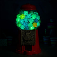 SallyFashion bulk glow marbles, 25 pieces for creative sets and play.