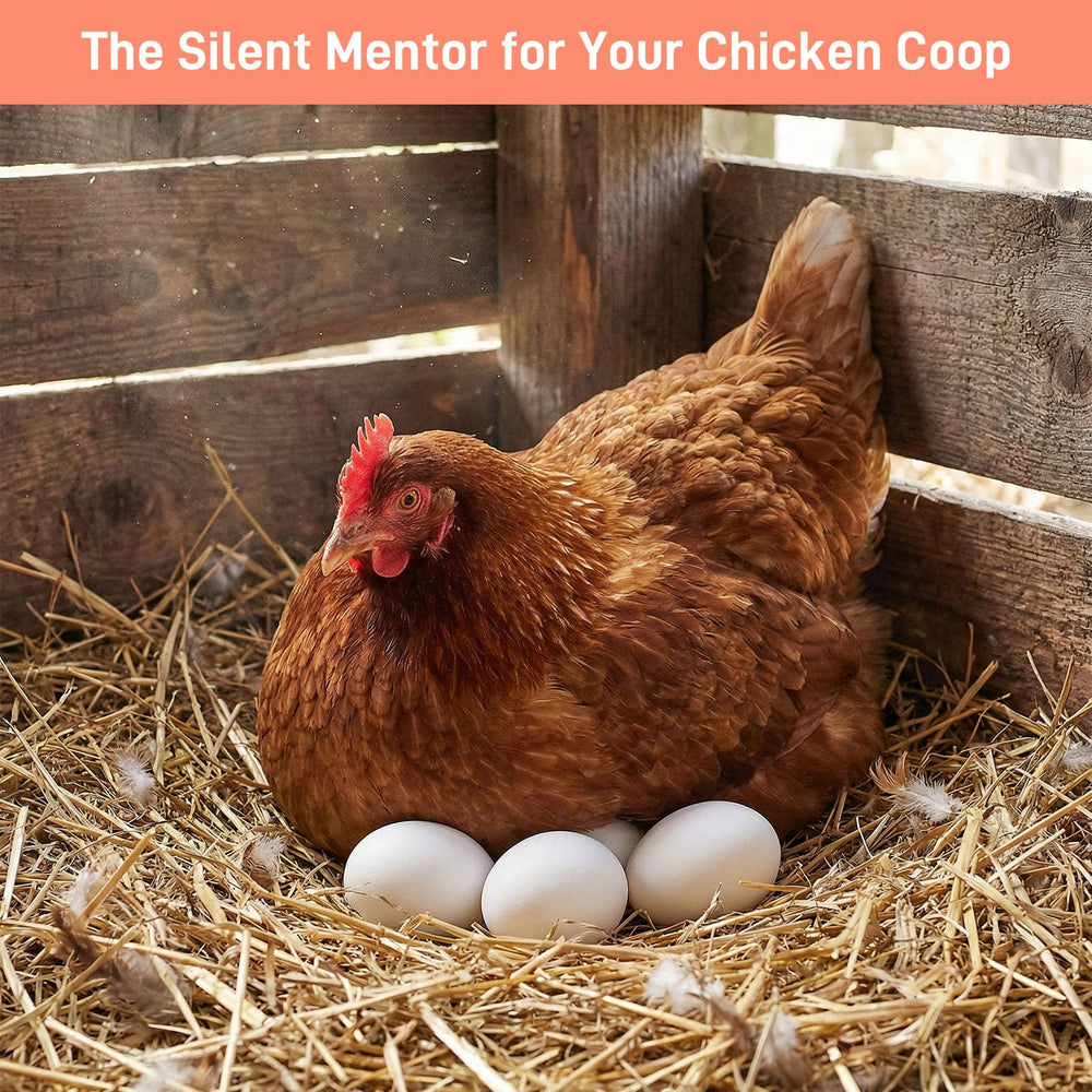 SallyFashion wooden eggs for coop-style display and nesting demonstrations