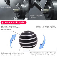 samilalago aluminum CNC-body for a smooth, mesmerizing spin and lasting quality.