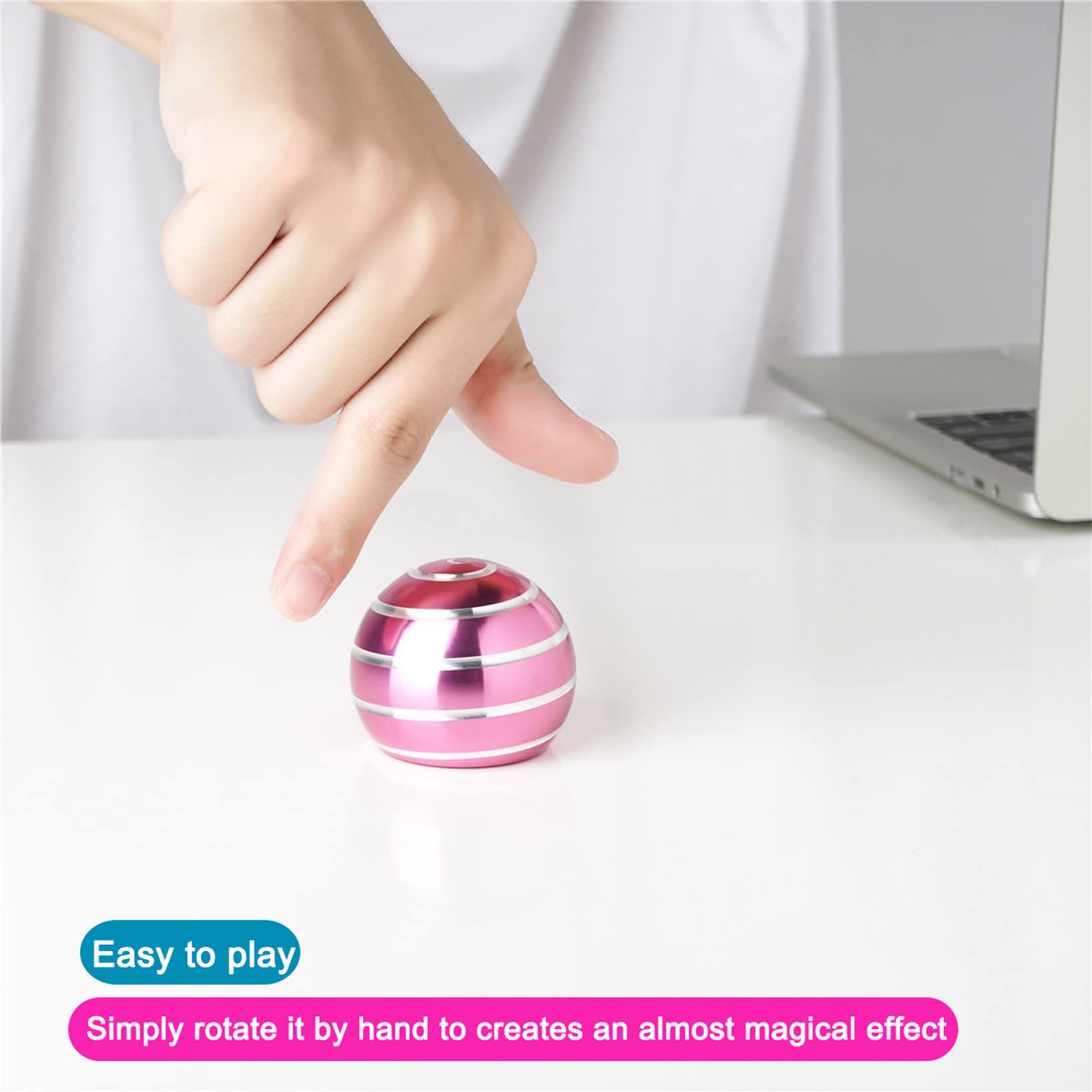 Samilalago desk toy out-of-the-box use shows immediate play