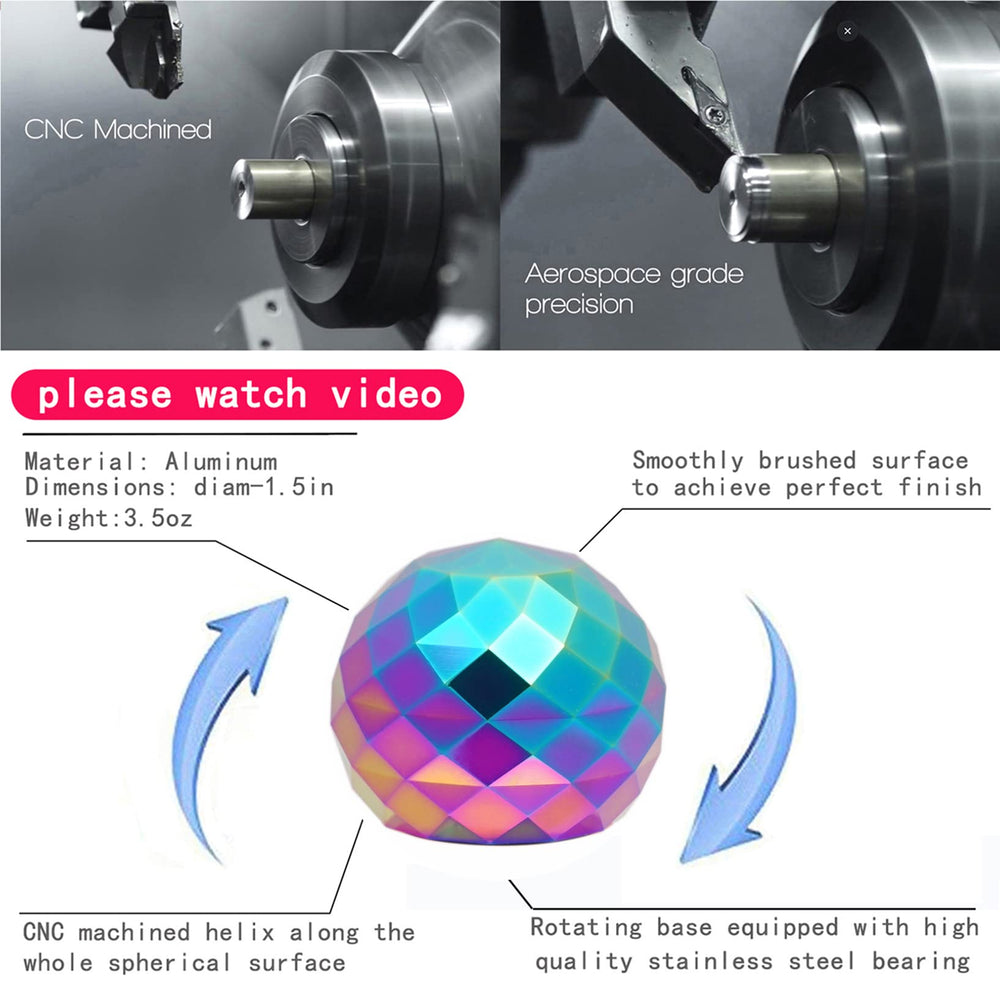 Samilalago rotation closeup highlights premium aluminum bearing